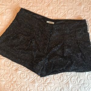 Sequin shorts